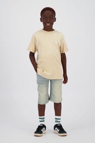Short en jean - Bleu