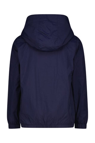 Veste à  capuche - Blanc et bleu