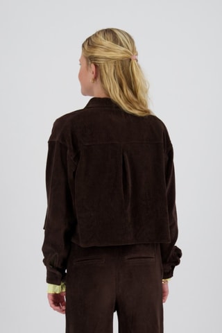 Veste en velours Lela - Marron