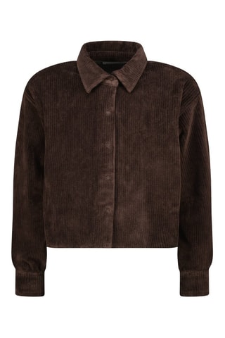 Veste en velours Lela - Marron