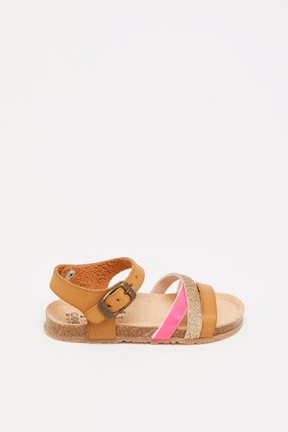 Sandales - Camel - Marron