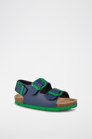 Sandales Rosso Bleu marine - Bleu et vert