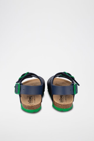 Sandales Rosso Bleu marine - Bleu et vert