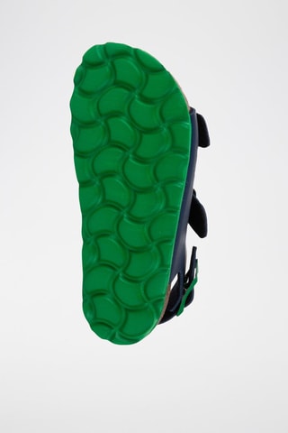 Sandales Rosso Bleu marine - Bleu et vert