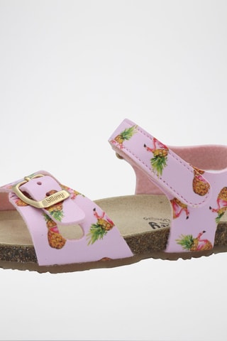 Sandales Rosso Rose - Vert, orange et rose