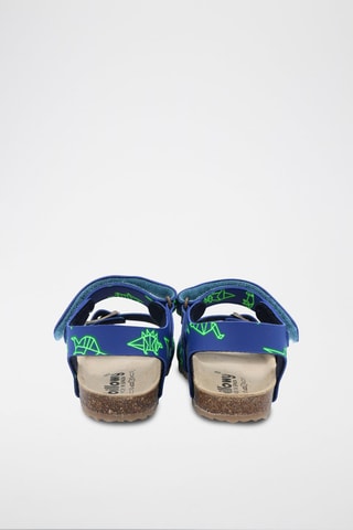 Sandales Rosso Bleu marine - Bleu et vert