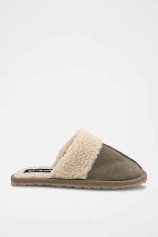 Chaussons en nubuck Matrix - Vert