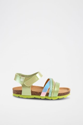Sandales - Bleu et vert