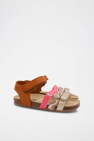 Sandales Rosso - Marron, rouge, doré, blanc et gris