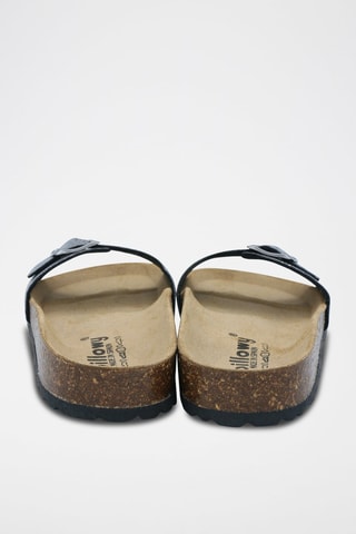 Mules Rosso - Gris