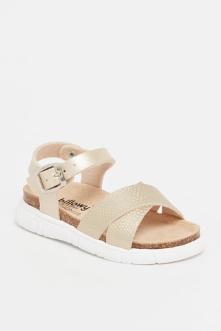 Sandales Zeus - Doré - Beige