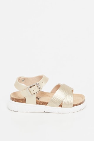 Sandales Zeus - Doré - Beige
