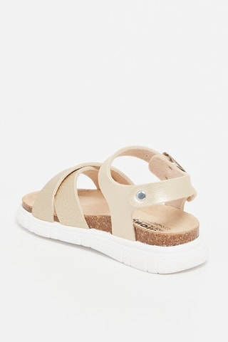 Sandales Zeus - Doré - Beige