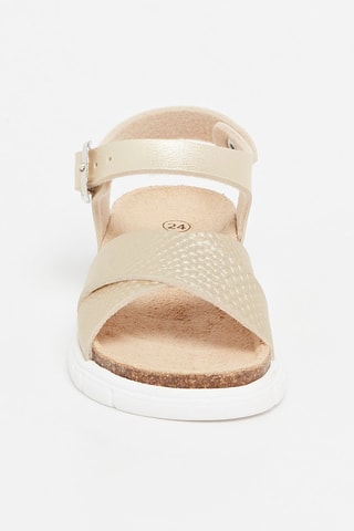 Sandales Zeus - Doré - Beige