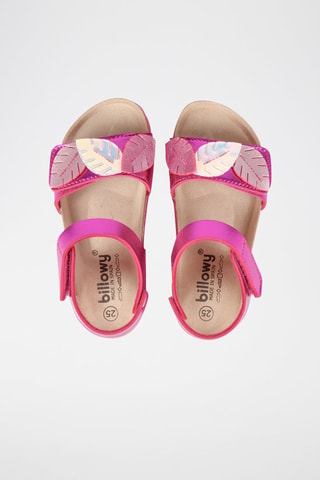 Sandales Rosso Fuchsia - Violet, rose, doré, argenté et gris