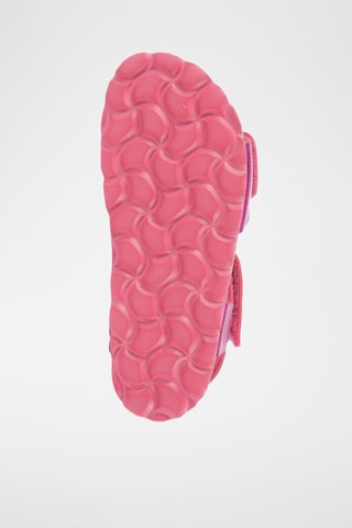 Sandales Rosso Fuchsia - Violet, rose, doré, argenté et gris