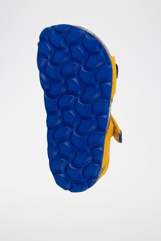 Sandales - Bleu et jaune