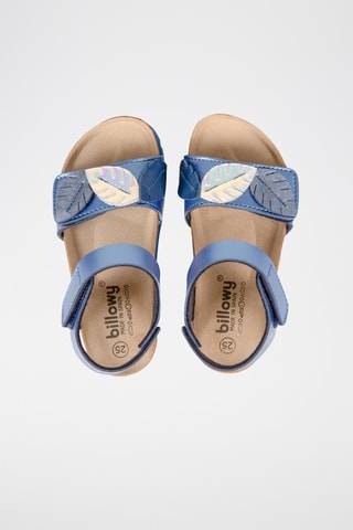 Sandales Rosso - Bleu, argenté et gris