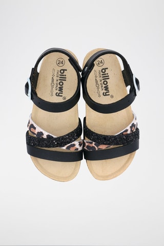 Sandales Rosso - Beige et noir