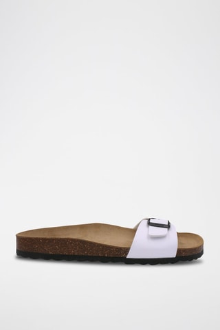 Mules Rosso - Blanc et noir