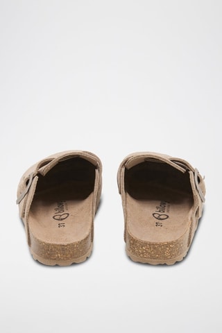 Sabots en nubuck Zueco - Marron