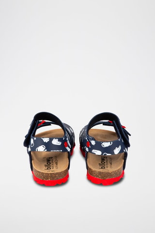 Sandales Rosso - Bleu, rouge et blanc