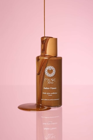 Glinsterende Lichaamsolie Amber Flower - 100 ml