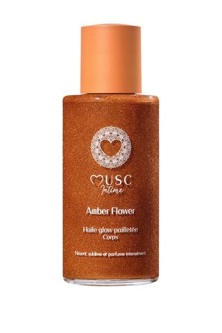 Glinsterende Lichaamsolie Amber Flower - 100 ml