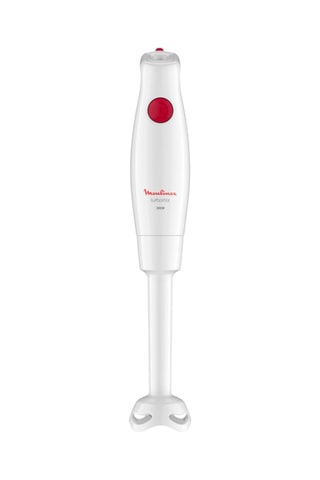Mixeur plongeant avec lames en acier inoxydable Turbomix - 800 ml - 350 W - Blanc