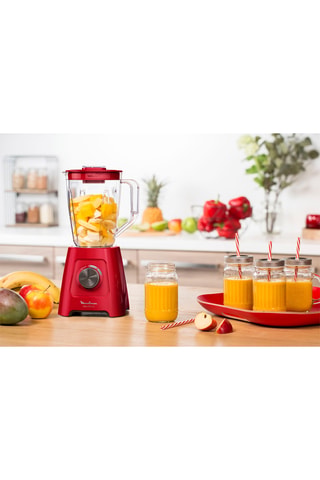 Blender en acier inoxydable Blendforce - 2 l - 600 W - Rouge