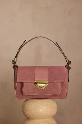 Bolso de piel - Rosa viejo