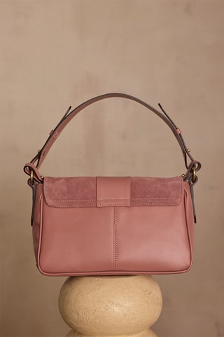 Bolso de piel - Rosa viejo