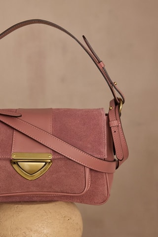 Bolso de piel - Rosa viejo