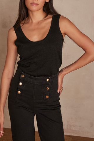 Camiseta de tirantes - Negro