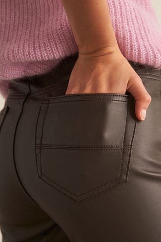 Pantalón slim fit - Marrón oscuro