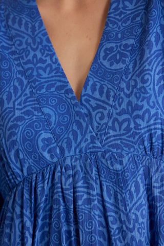 Vestido midi - Azul