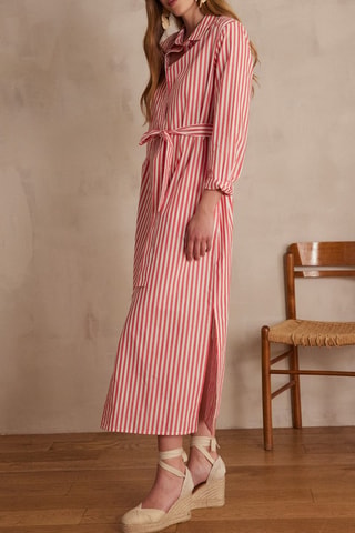 Vestido camisero - Rojo