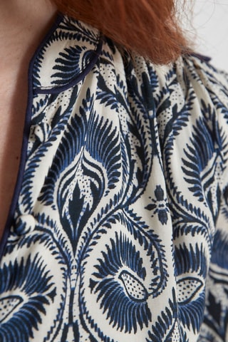 Vestido recto - Azul marino