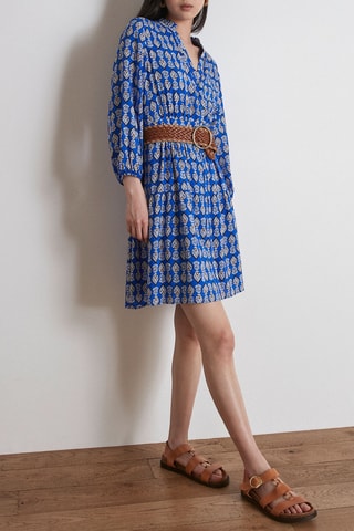 Vestido evasé Garola - Azul - Maison 123