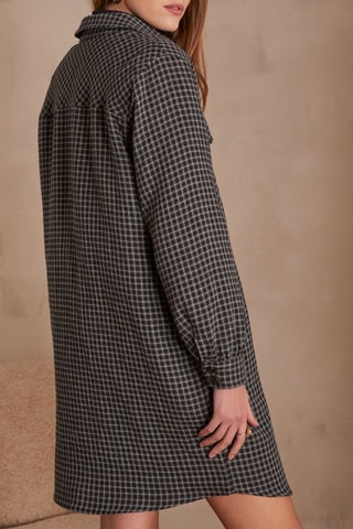 Vestido recto - Negro