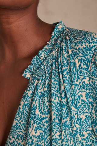 Vestido largo - Turquesa