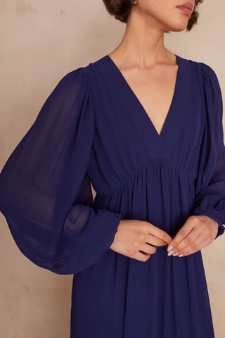 Vestido largo - Azul rey