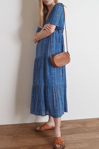 Vestido midi - Azul