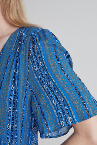 Vestido midi - Azul