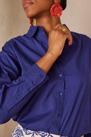 Camisa - Azul rey