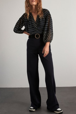 Blusa - Azul noche