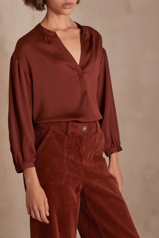 Blusa - Marrón