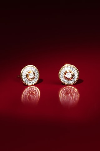 Puces Divine - Or jaune et diamants