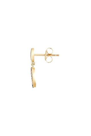Boucles d'oreilles Berava - Or jaune et diamants
