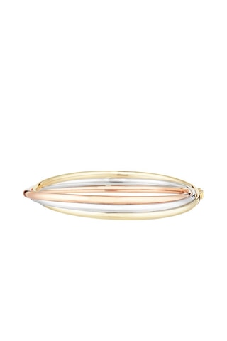 Jonc Trio d'Or - Or jaune, or rose et or blanc